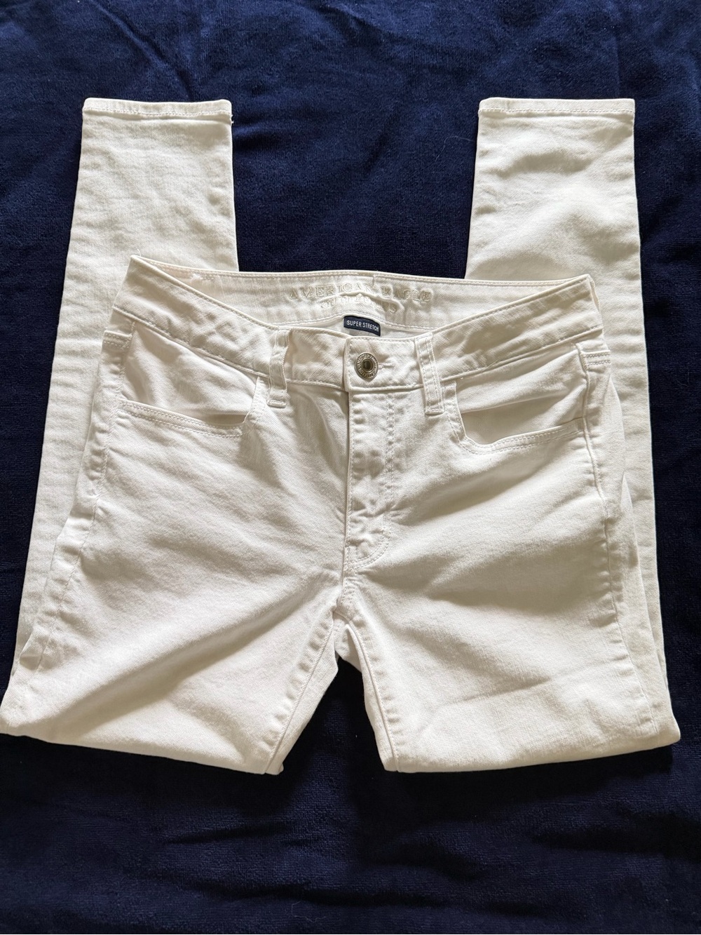 American Eagle Outfitters White Skinny Jeans